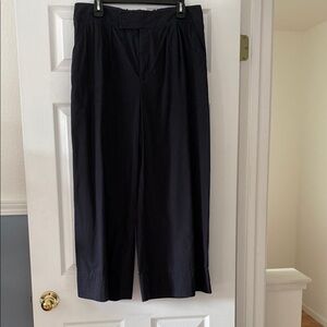 Anthropologie Wide Leg Black Pants
